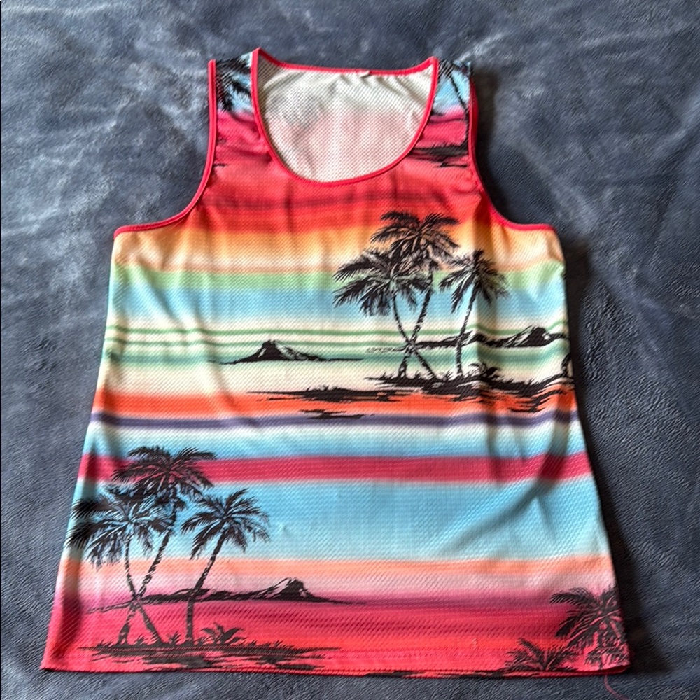 Tropical Sunset Tank Top